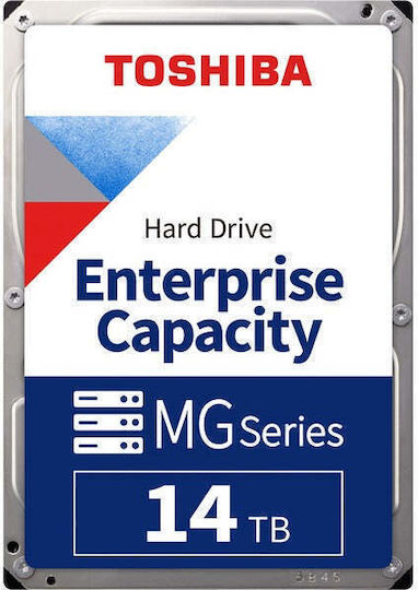 Toshiba MG09 14TB HDD Σκληρός Δίσκος 3.5" SATA III 7200rpm για NAS / Server MG09ACA14TE