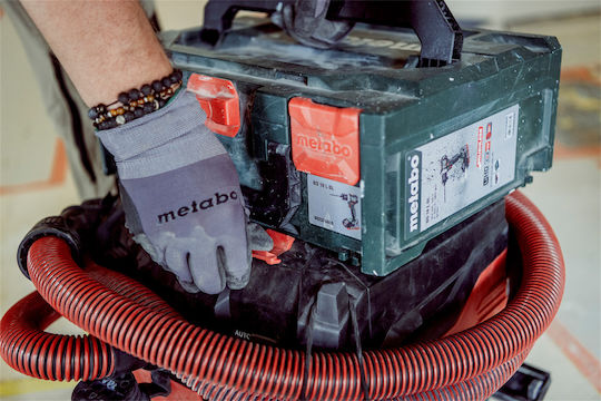 Metabo ASA 30 M PC Σκούπα Υγρών / Στερεών 1200W με Πλαστικό Κάδο 30lt