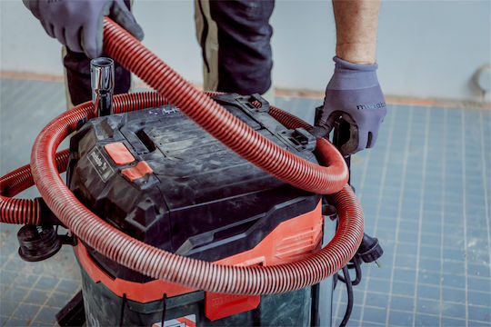 Metabo ASA 30 M PC Σκούπα Υγρών / Στερεών 1200W με Πλαστικό Κάδο 30lt