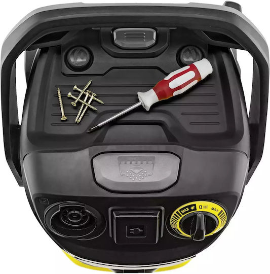 Karcher KWD 6 PS V-25/6/22 Vacuum Wet / Dry 1300W with Stainless Bin 25lt