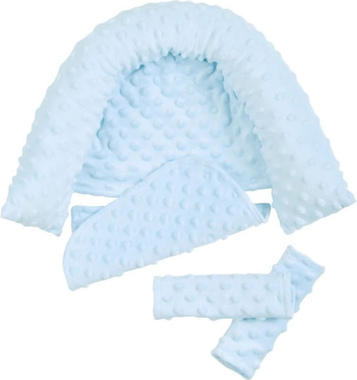 Car Seat Cushion Newborn Baby Blue Mink