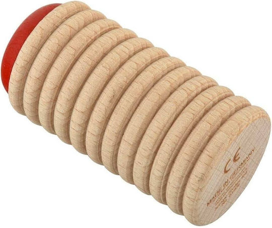 Wooden Scrapy Shaker Bounce Red