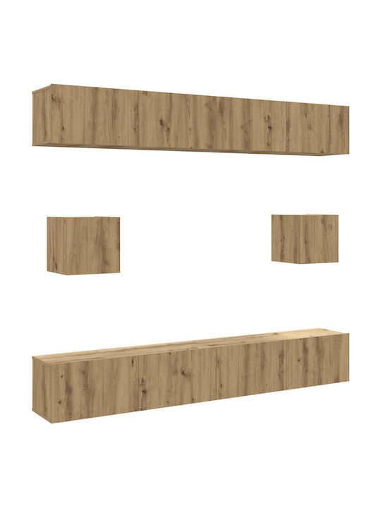 Животно помещение ТВ единица Technical Oak Д100xШ