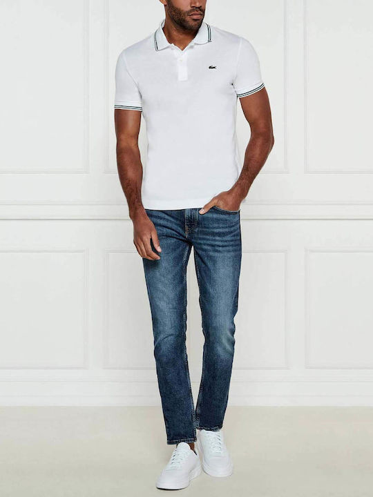 Polo Short Sleeve White Shirt