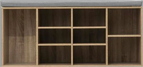 F-V Bench Eingangsmöbel mit Schuhschrank & Bank 105x34x49cm