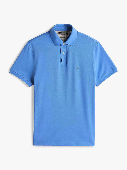 1985 Polo Bluza Tricou Cu Mânecă Scurtă Albastru Deschis