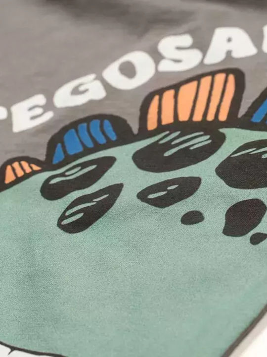 Kinder-Set mit Shorts Sommer 2Stück Anthracite