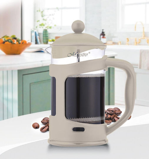 French Press Maestro Mr-1665 Mr-1665-800-ivory 800 Ml Ivory