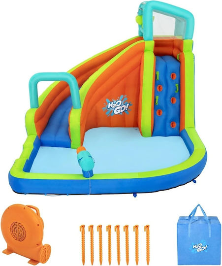 Bestway Φουσκωτό Splash Mega Water Park με Τσουλήθρα για 5+ Ετών