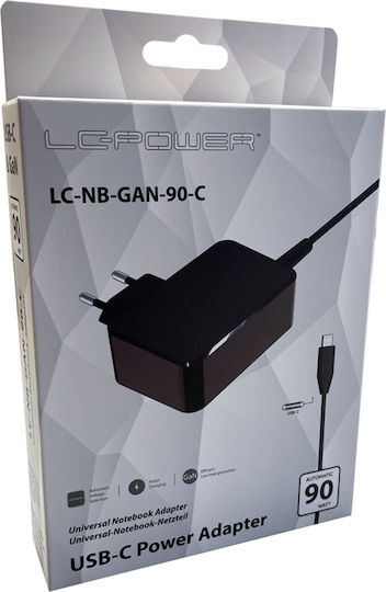 LC-Power USB-C Φορτιστής Laptop 90W 20V 4.5A