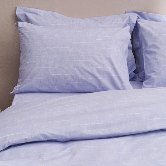 Charalambidis Textiles Sheet Sets Queen 240x260cm. Salonica Lilac 4pcs