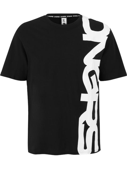T-shirt Black/green DGTS3022-01228