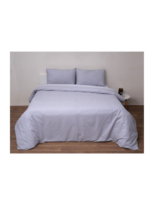 Viopros Duvet Cover Semi-double 180x240 Grey