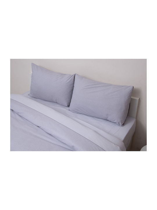 Viopros Duvet Cover Semi-double 180x240 Grey