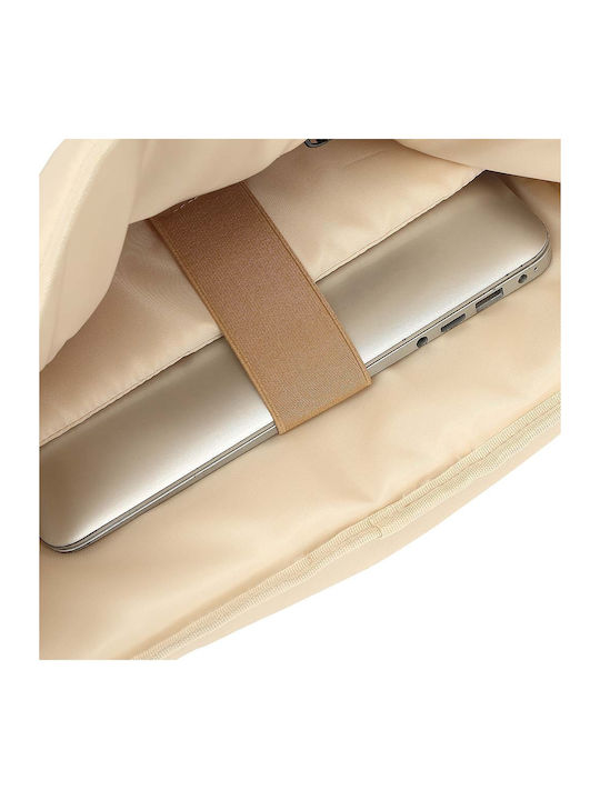 Sbox Waterproof Backpack Backpack for 15.6" Laptop Beige NSS-19368BE