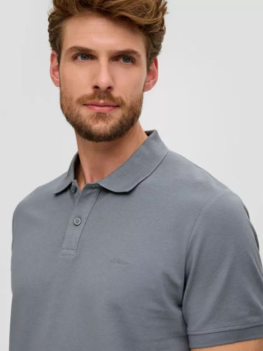 Red Label Polo T-Shirt Grau