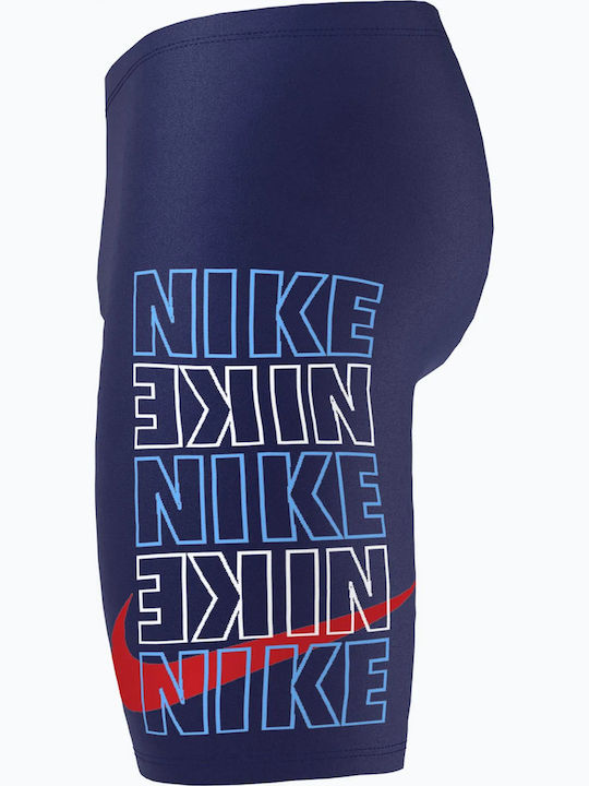 Nike Детски Бански Заглушител Blue Navy Nike Детски Бански Заглушител Blue Navy
