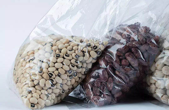 Verpackungstaschen Polypropylen (PP) mit selbstklebender Klappe 5x6,5cm 100 Stück