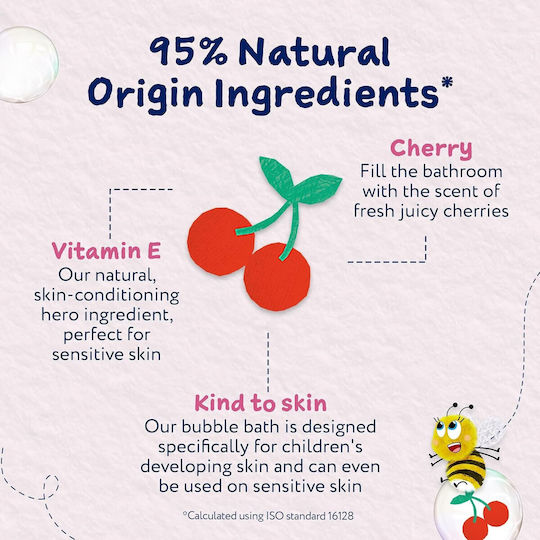 Childs Farm Kids' Bubble Bath with Cherry in Foam Form 250ml