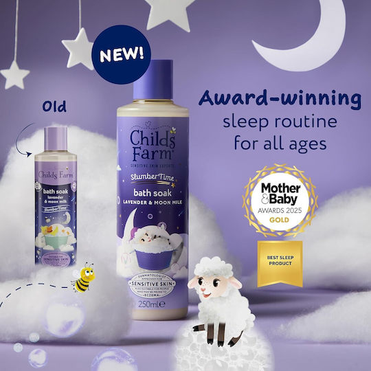 Childs Farm Παιδικό Αφρόλουτρο με Λεβάντα σε Μορφή Gel 250ml