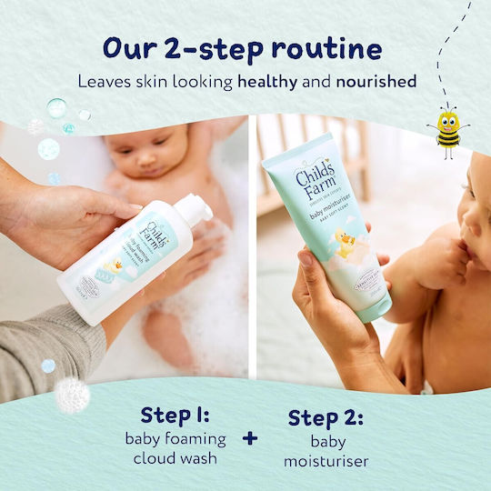 Childs Farm Παιδικό Αφρόλουτρο με Aloe Vera σε Μορφή Αφρού 160ml