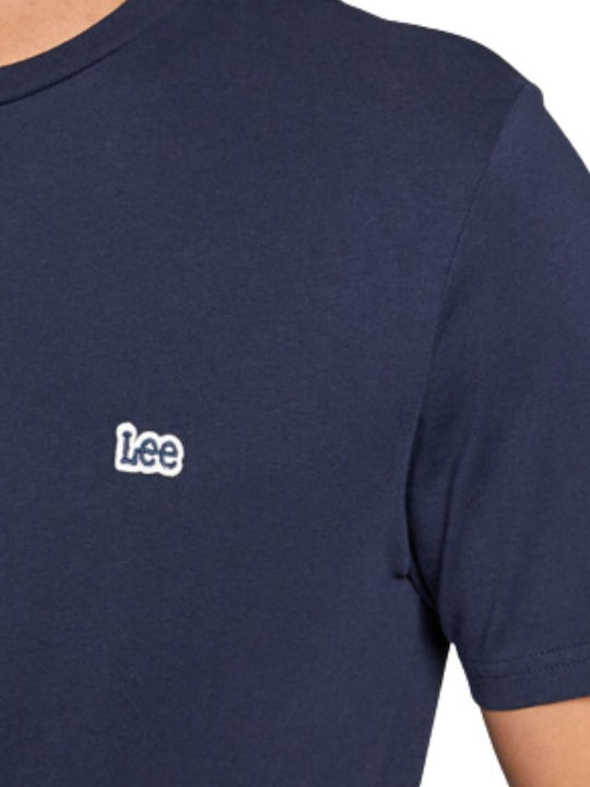Patch Logo T-shirt Blue