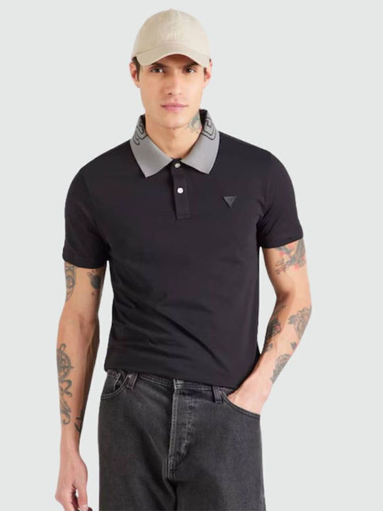 Polo T-shirt Μαύρο