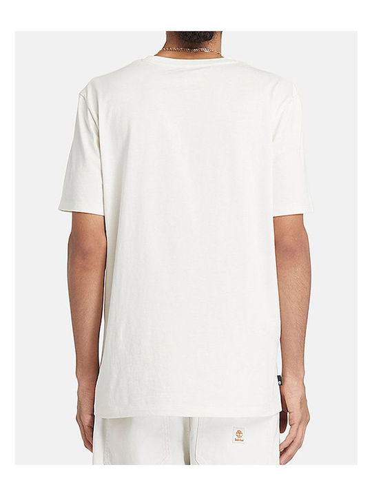 Timberland Kennebec River Linear T-shirt Εκρου