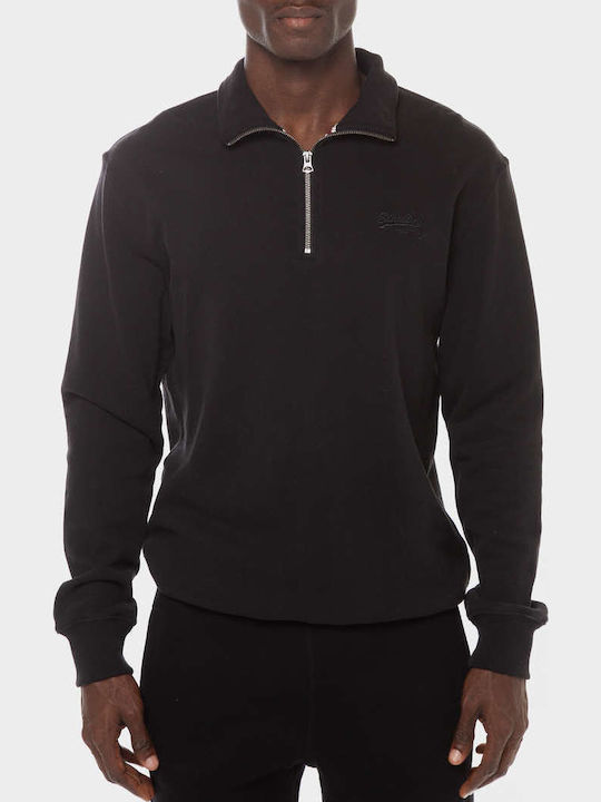Langarm-Pullover Schwarz