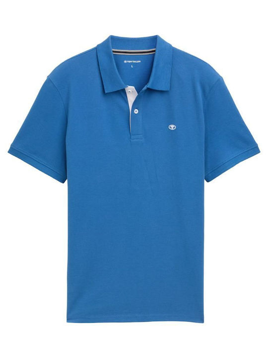 Basic Polo T-shirt Blue