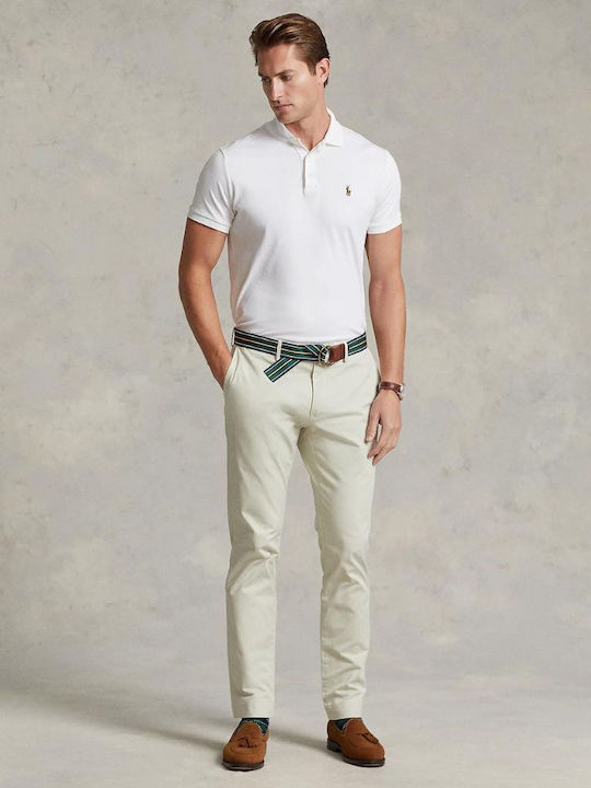 Polo Short Sleeve White Blouse