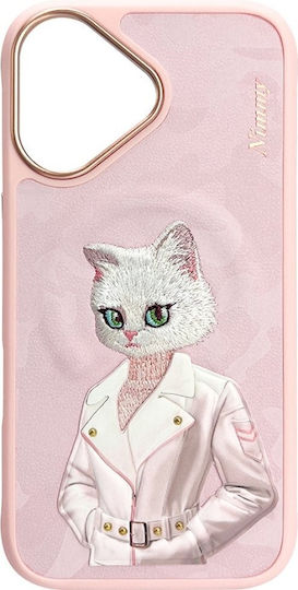 Nimmy Back Cover Σιλικόνης / Πλαστικό Ροζ (iPhone 16)