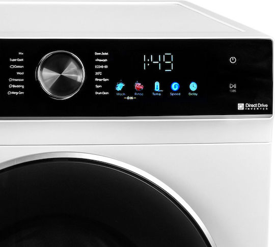 Muhler Πλυντήριο Ρούχων 10kg 1200 Στροφών DDWM1012WA