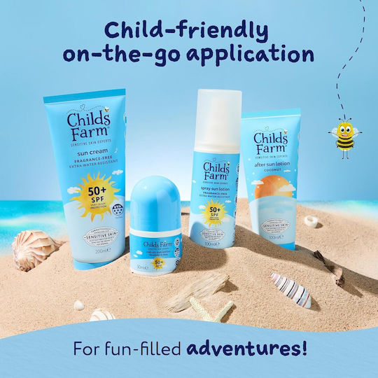 Childs Farm Wasserdicht Kinder Sonnencreme Spray SPF50 100ml