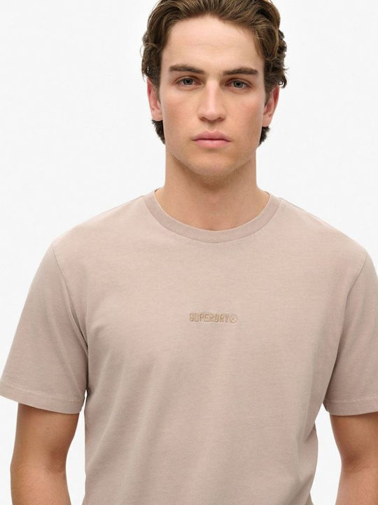 'micro Logo' T-shirt Μπεζ