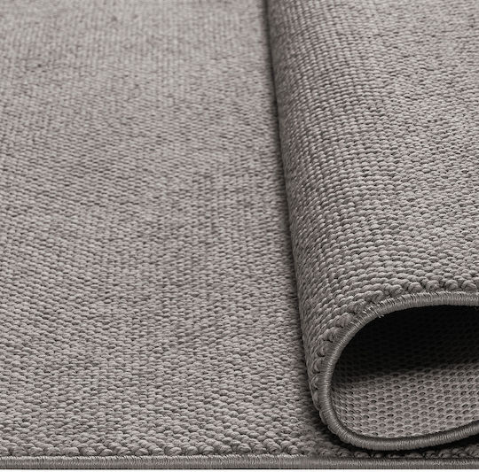 Beauty Home Art 9333 Non-Slip Grey Runner Rug 67x210cm