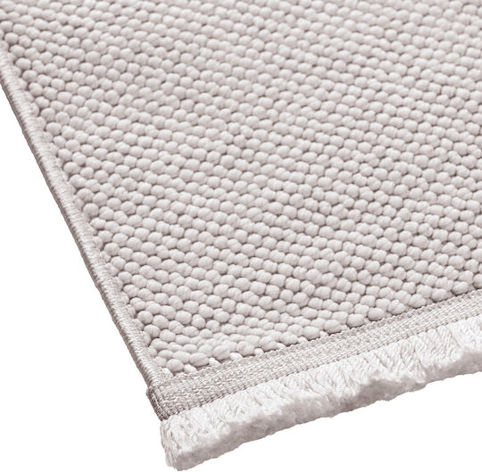 Beauty Home Килим Пътека Бял 67x210см 9331-67Х210