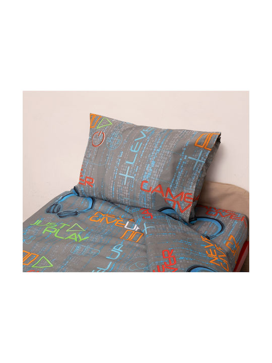 Viopros Kids Duvet Semi Double Gray 180x240cm
