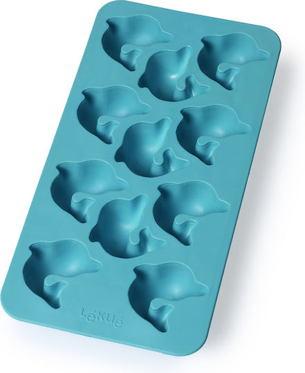 Lekue Ice Tray Plastic 11 Slots with Lid Green