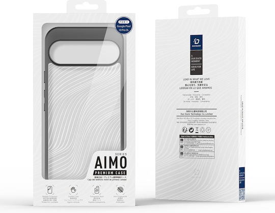 Dux Ducis Aimo Задна корица Силикон / Пластмаса с Каишка Черен (Google Pixel 10 Pro XL)