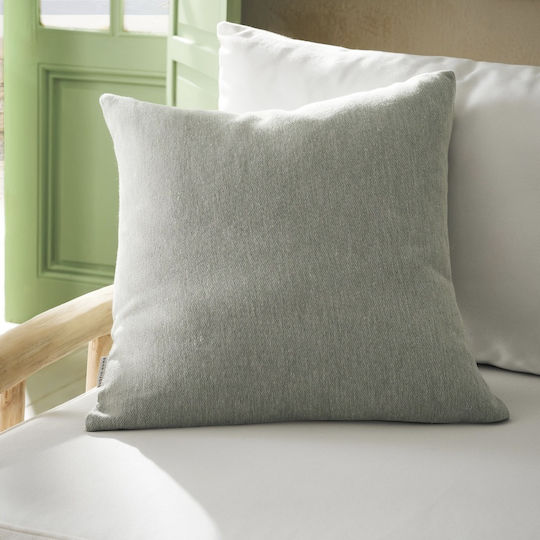 Gofis Home Διακοσμητική Μαξιλαροθήκη Ziyi Green 339/03 50x50εκ.