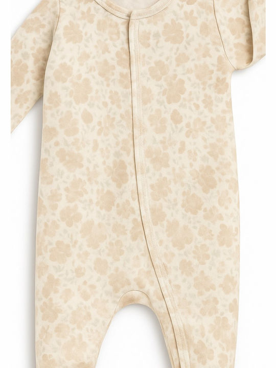 Color Stories Babystrampler Langärmliges Beige.