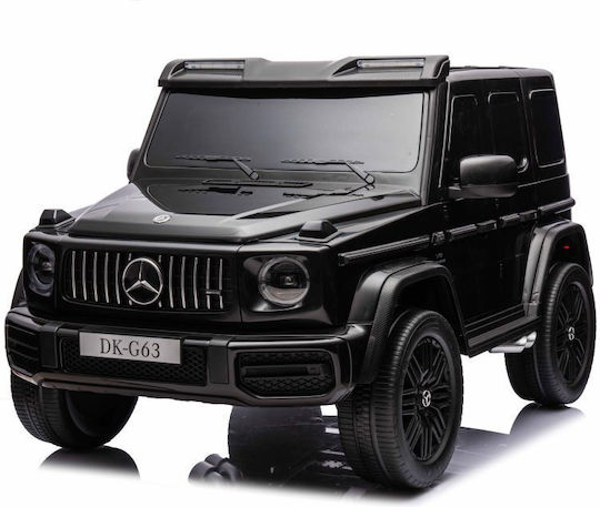Kinder Auto Doppelsitzer mit Fernbedienung Lizensiert Bo Mercedes-benz G63 4×4 24 Volt Schwarz