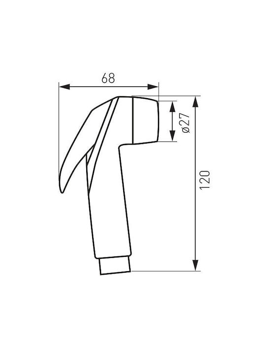 Ferro Presso Duș Igienic Sistem Auto-stop Conexiune Universală D1/2" Furtun Duș 125 Cm Cromat Ferro Presso Duș Igienic Sistem Auto-stop Conexiune Universală D1/2" Furtun Duș 125 Cm Cromat