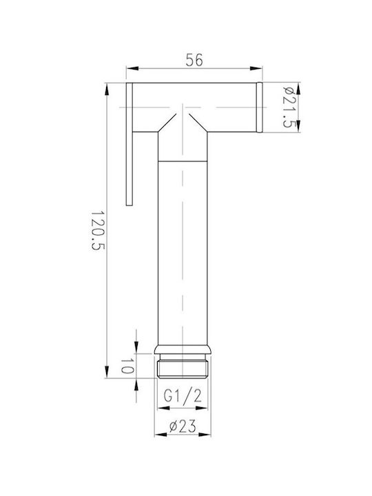 Interflex Minimal Bidet Sprayer