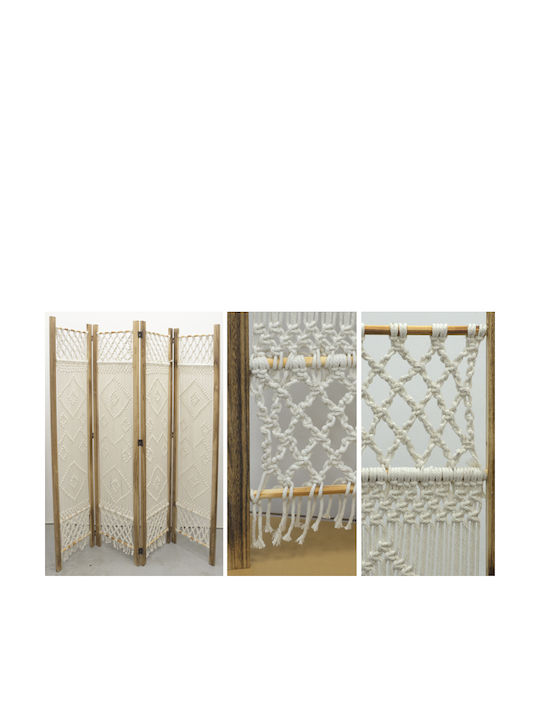 Faitakis Pack Decorativ Paravan din Pânză 160x170cm