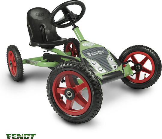 Berg Buddy Go Kart Μονοθέσιο με Πετάλι Πράσινο για 3+ Ετών