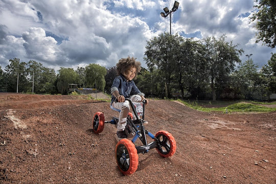 Buzzy Nitro Go Kart Cu Un Loc Cu Pedală Inspirat Negru