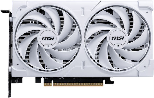 MSI GeForce RTX 5060 8GB GDDR7 Ventus 2X OC White Graphics Card