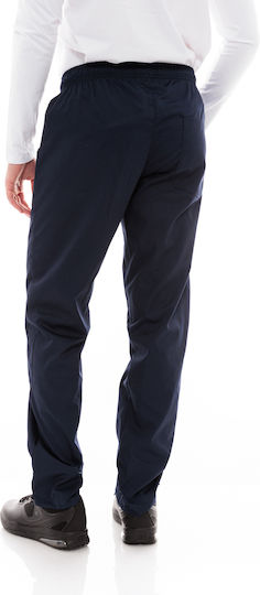 Pantaloni De Bucătar Chef Unisex Bleumarin Trei Buzunare 612slim Bleumarin